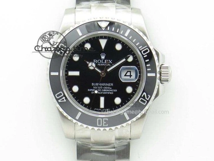 MiroTime 0102 Comfortable Submariner 116610 LN Black Ceramic ARF 1:1 Best Edition 904L SS Case and Bracelet A2824 V 3218